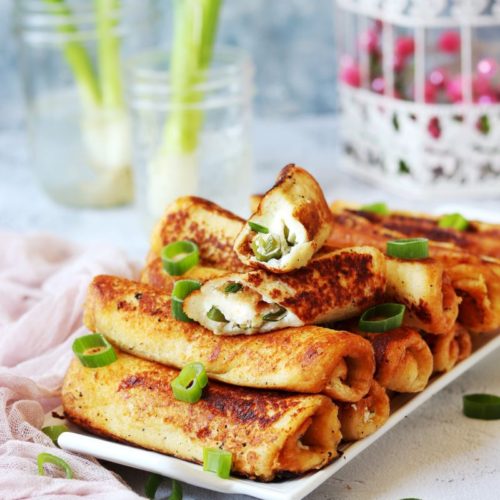 scallion cream cheese rollups